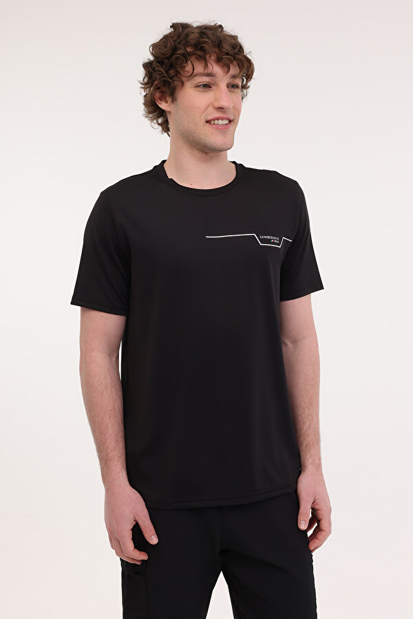 Lumberjack ML RENATO 11ITL1019 5FX Siyah Erkek Kısa Kol T-Shirt