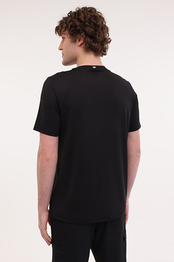 Lumberjack ML RENATO 11ITL1019 5FX Siyah Erkek Kısa Kol T-Shirt