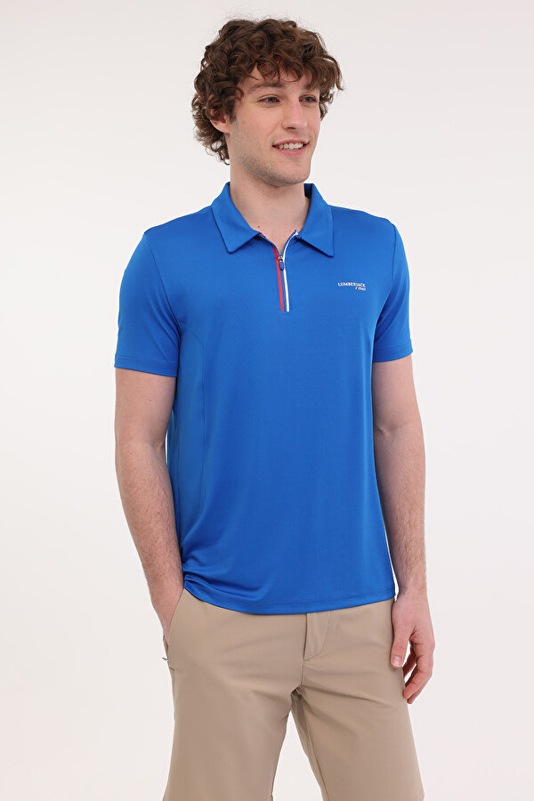 Lumberjack ML RENATO 12ITL1016 5FX Saks Erkek Kısa Kol T-Shirt