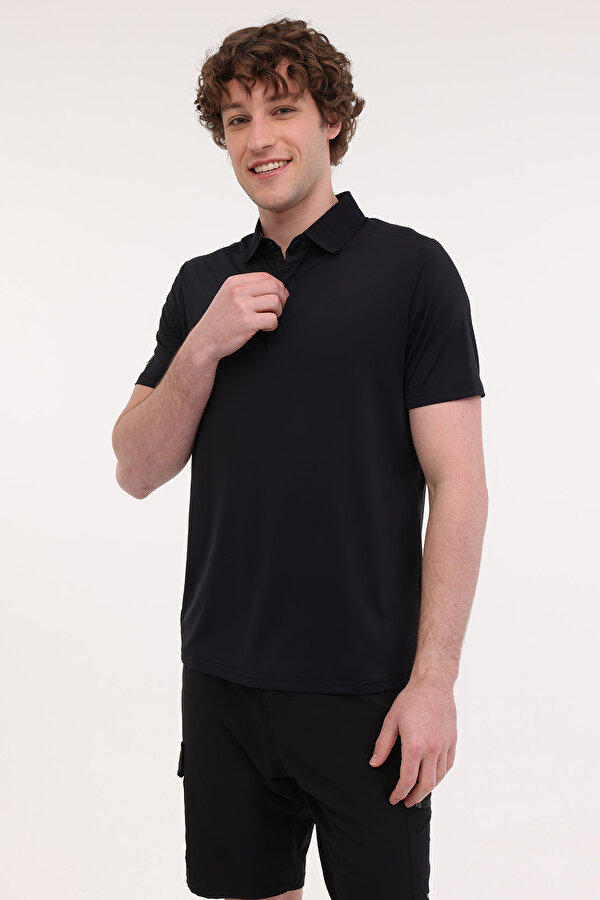 Lumberjack ML DESCE 12NS297 5FX Siyah Erkek Kısa Kol T-Shirt