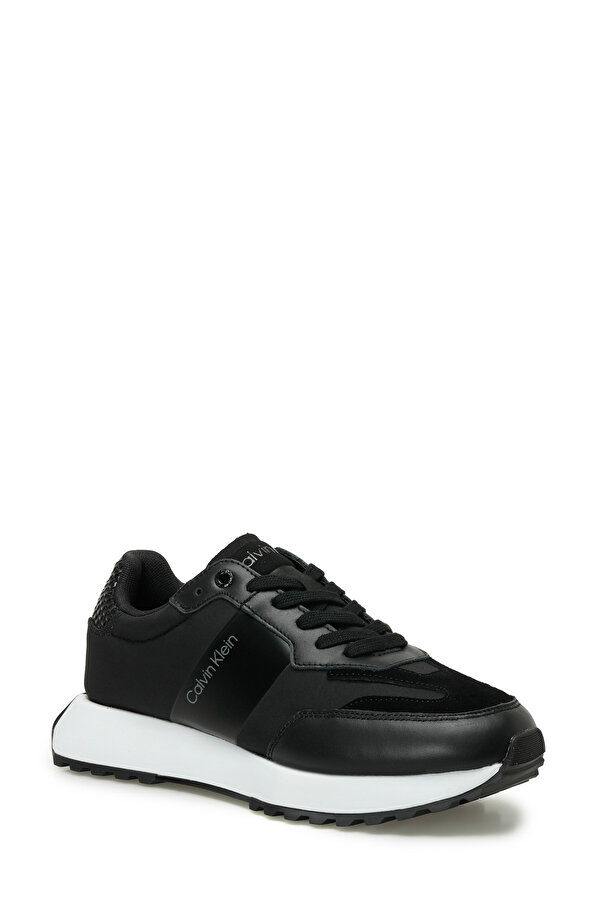 Calvin Klein LOW TOP LACE UP NYLON WOV Siyah Erkek Sneaker