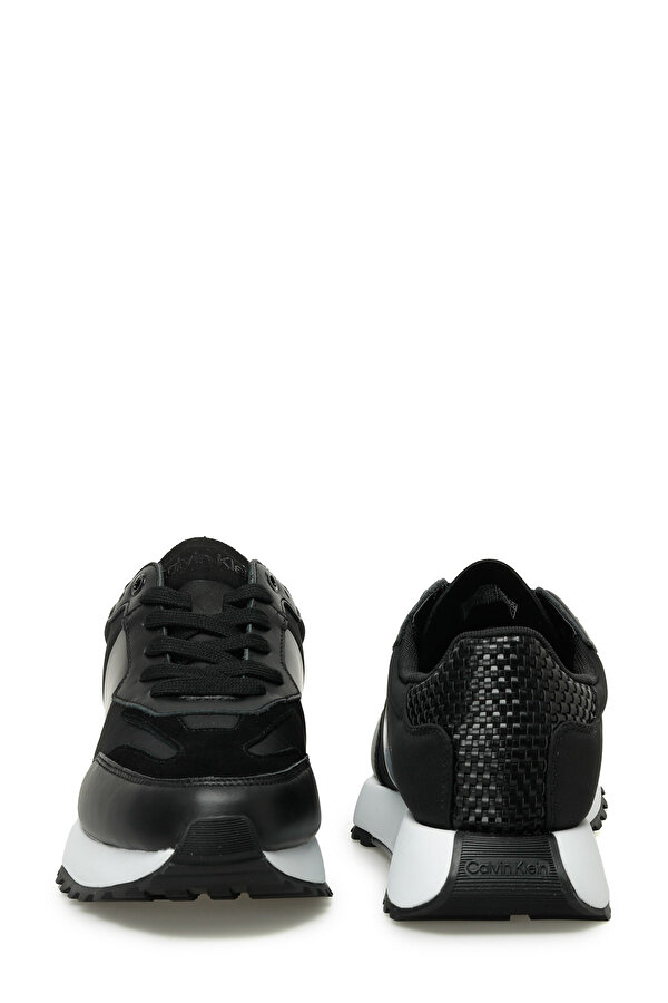 Calvin Klein LOW TOP LACE UP NYLON WOV Siyah Erkek Sneaker