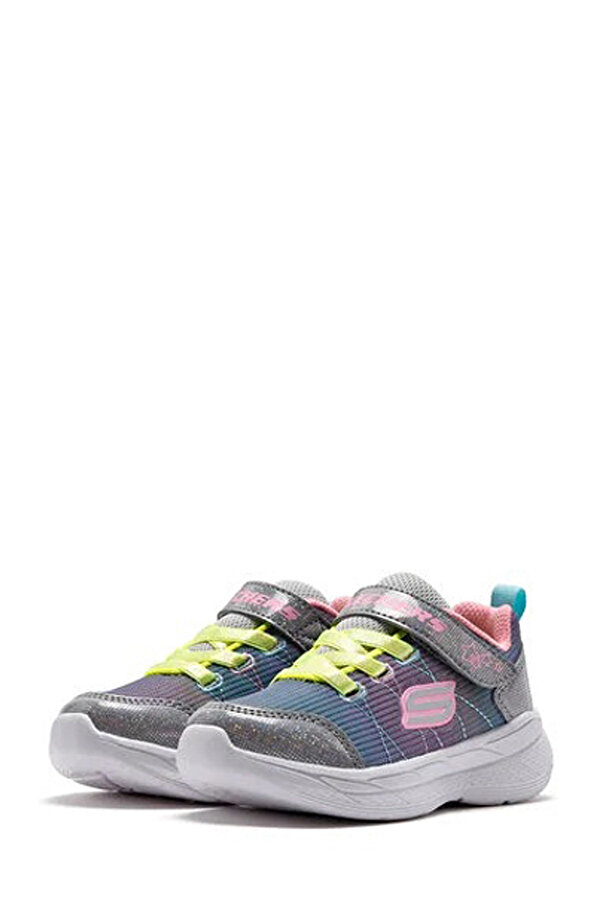 Skechers SNAP SPRİNTS 2.0 - STARS GRI Kız Çocuk Comfort Ayakkabı