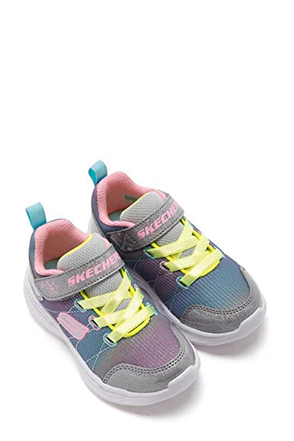 Skechers SNAP SPRİNTS 2.0 - STARS GRI Kız Çocuk Comfort Ayakkabı