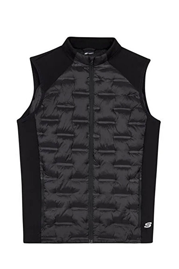 Skechers M Quilted Vest Siyah Erkek Yelek