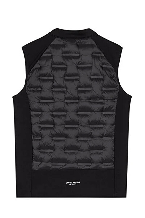 Skechers M Quilted Vest Siyah Erkek Yelek
