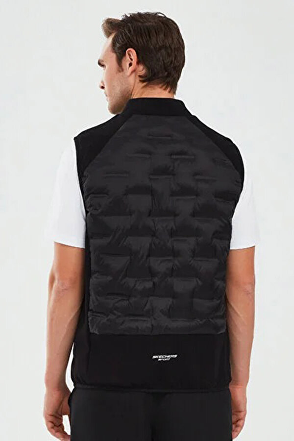 Skechers M Quilted Vest Siyah Erkek Yelek