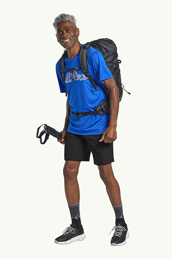 Jack Wolfskin PICO TRAIL SHORTS M Siyah Erkek Şort