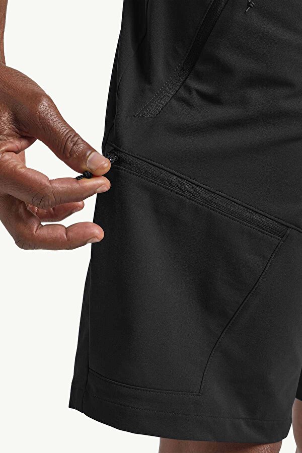 Jack Wolfskin PICO TRAIL SHORTS M Siyah Erkek Şort