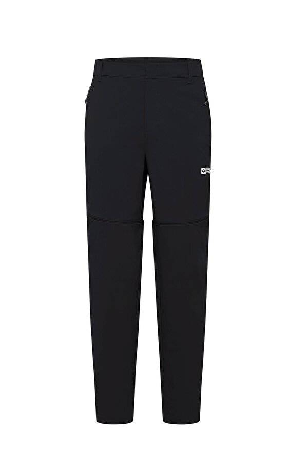 Jack Wolfskin HIKEOUT ZIP OFF PANTS M Siyah Erkek Pantolon