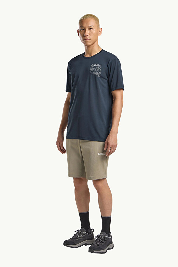 Jack Wolfskin HIKEOUT SHORTS M Taş Rengi Erkek Şort