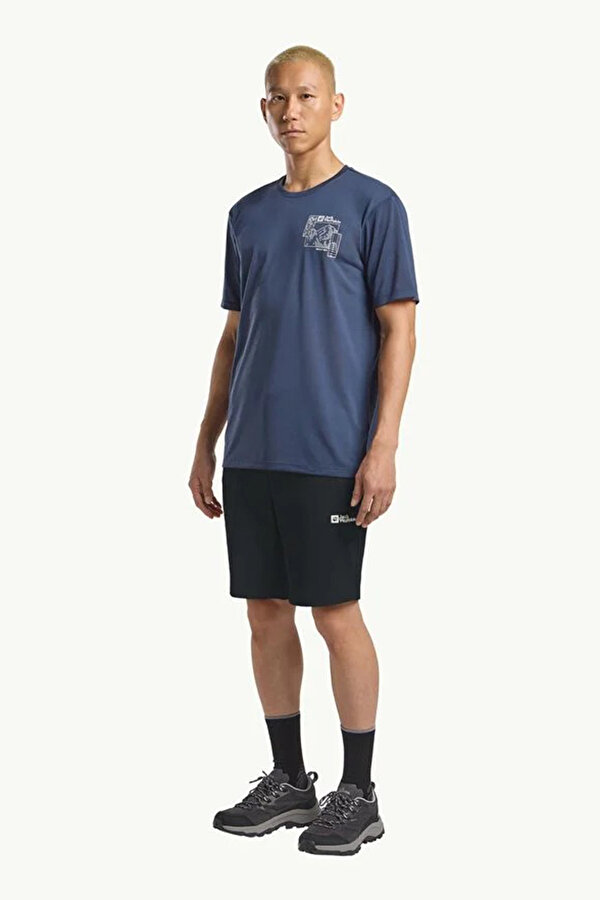 Jack Wolfskin HIKEOUT SHORTS M Siyah Erkek Şort