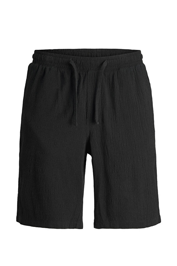 Jack & Jones JPSTJAIDEN JJCRINKLE Siyah Erkek Çocuk Şort