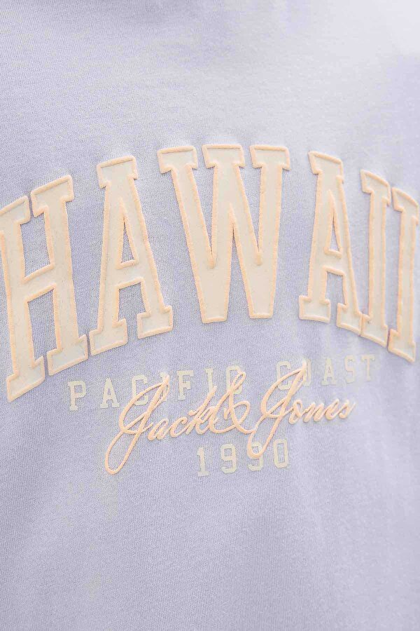 Jack & Jones JJDETROIT TEE SS CREW Lila Erkek Çocuk Kısa Kol T-Shirt