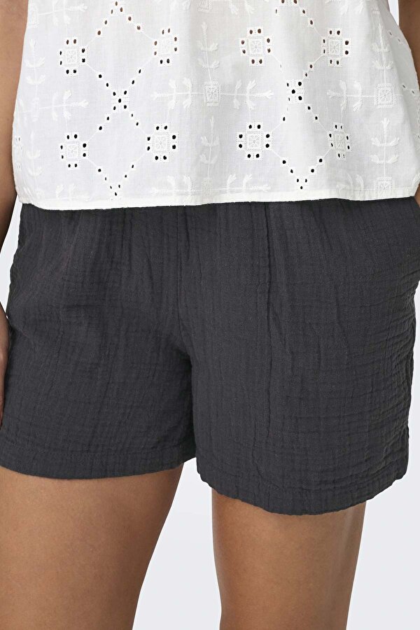 Only ONLTHYRA SHORTS NOOS WVN Gri Kadın Şort