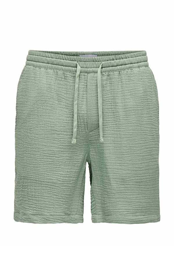 Only&Sons ONSTEL-PAS 0158 SHORTS GRI Erkek Şort
