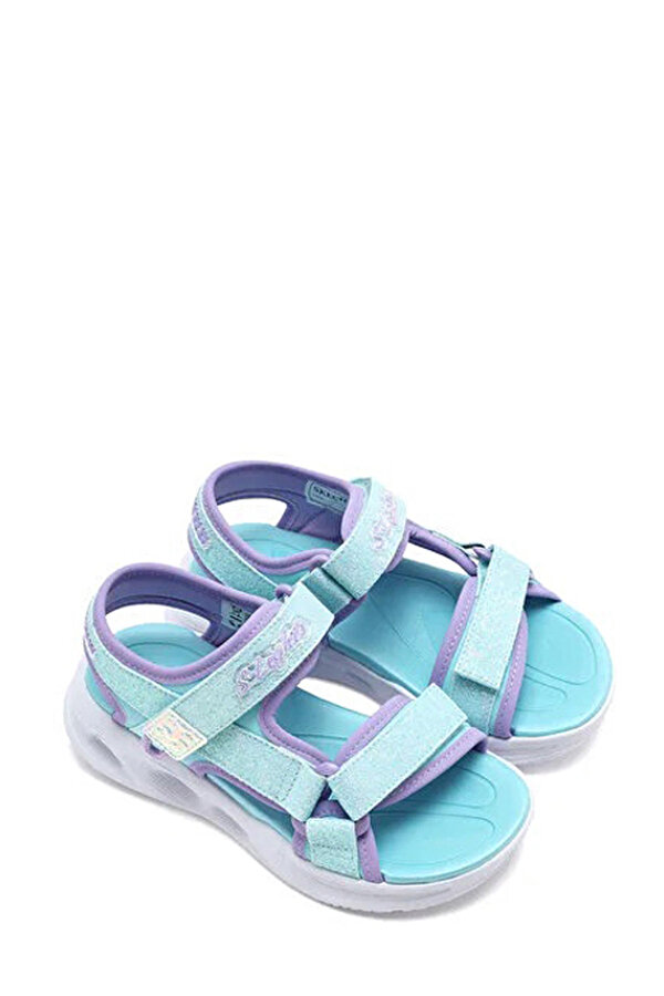 Skechers SOLA GLOW SANDAL Mavi Kız Çocuk Sandalet