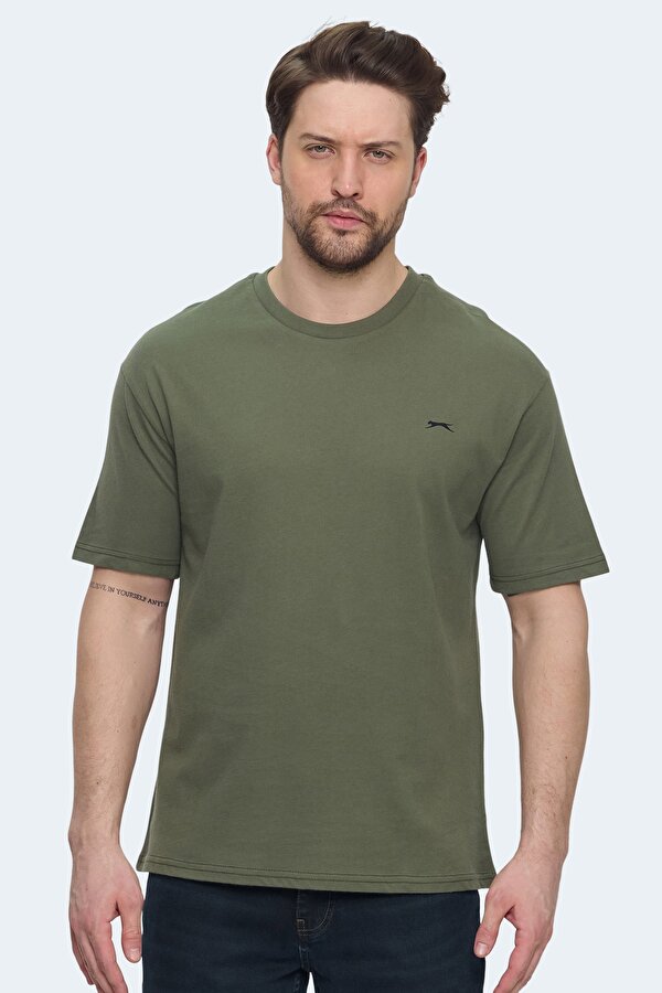 Slazenger VELLAMO Erkek Tişört Haki