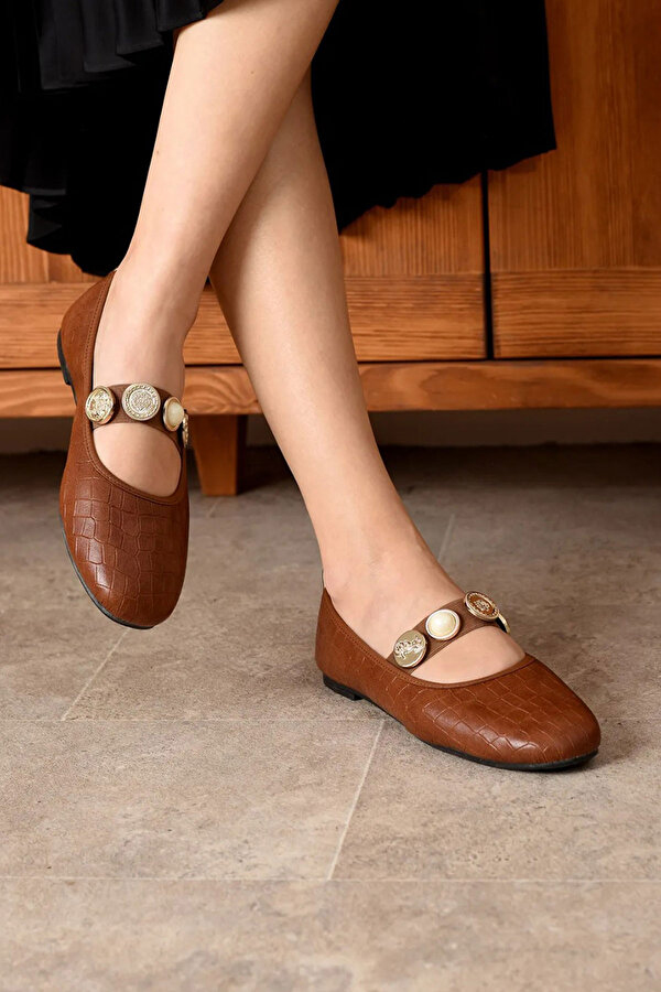 Gob London Kadın Günlük Babet Rahat Hafif Ses Yapmaz 1021-111-0005