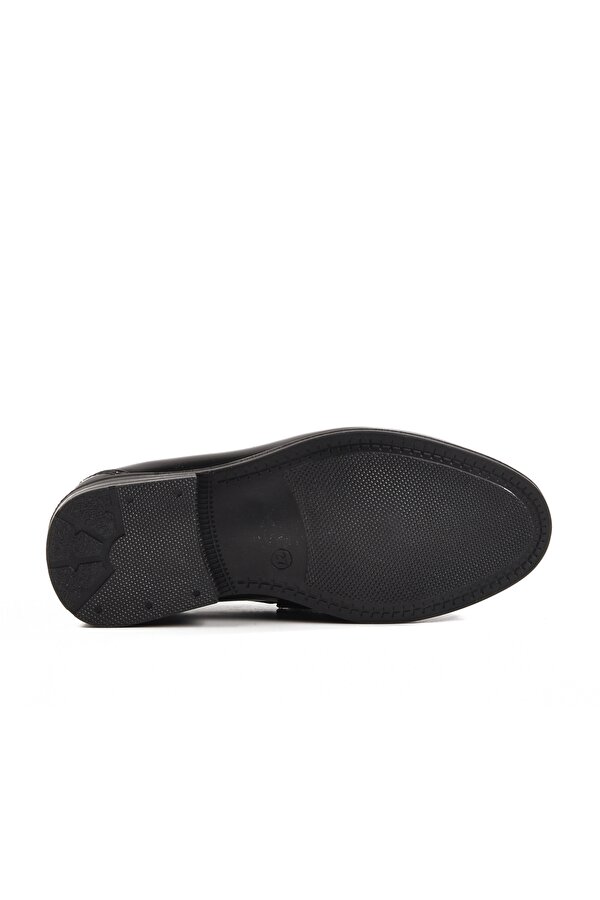 Ayakmod Siyah Rugan Erkek Çocuk Klasik Ayakkabı 3040 P