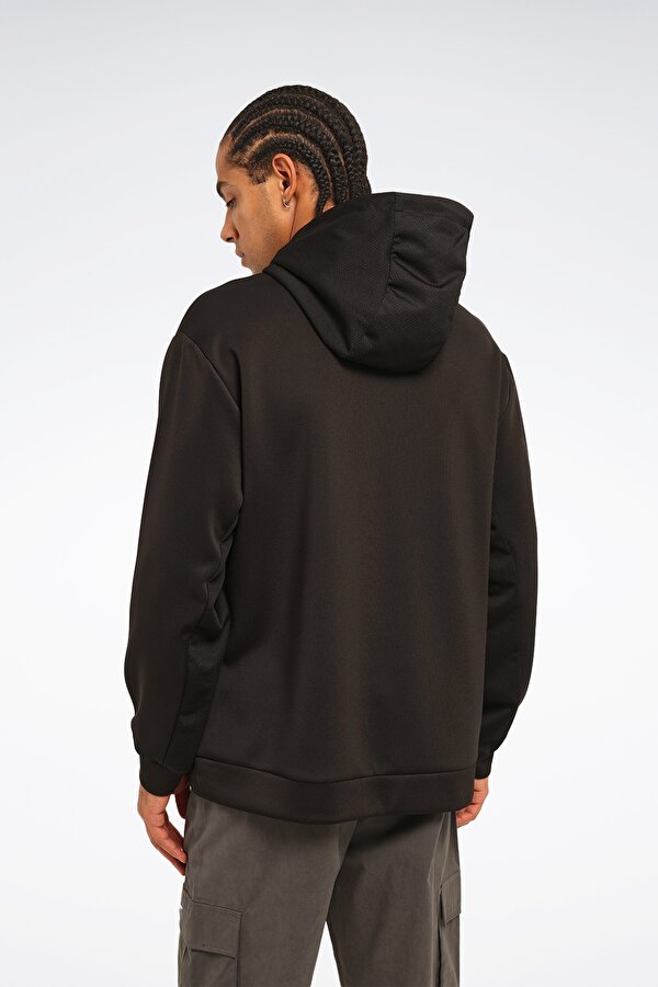 Reebok RONSE HOODIE Siyah Erkek Sweatshirt