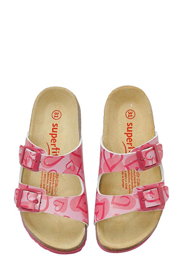 Superfit 800111-5540-2 Pembe Kız Çocuk Terlik