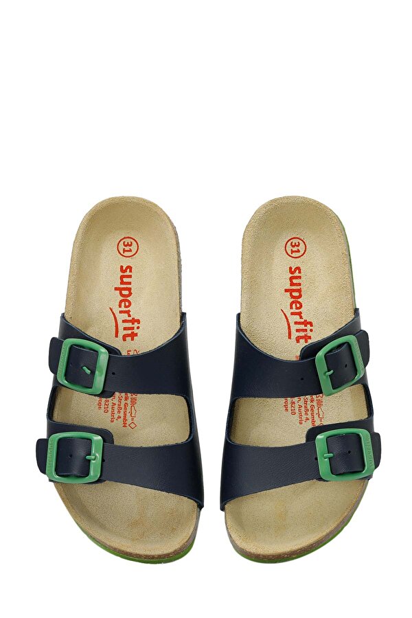 Superfit 800111-8210-2 Mavi Erkek Çocuk Terlik