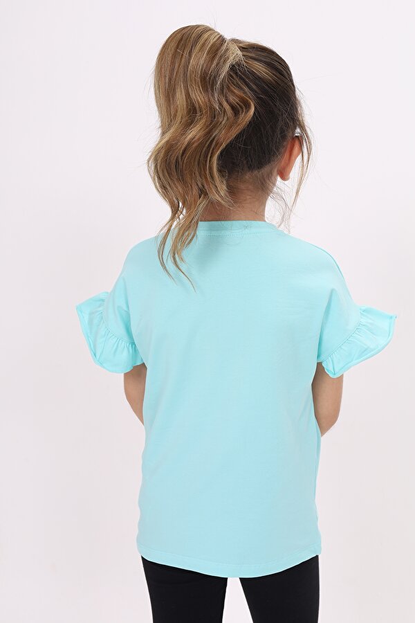 Toontoy Kids Toontoy Kız Çocuk Baskılı Tişört