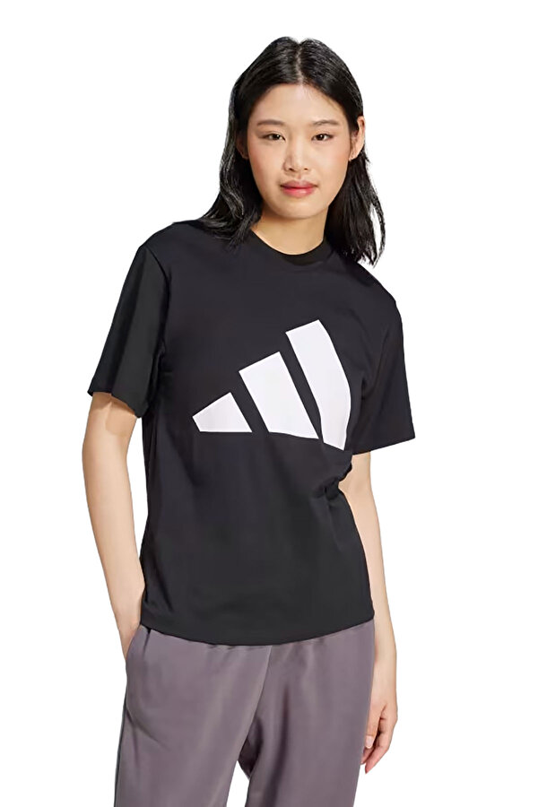 adidas Adidas W Bl Sj T Black/White Черный Взрослый, Унисекс Футболка