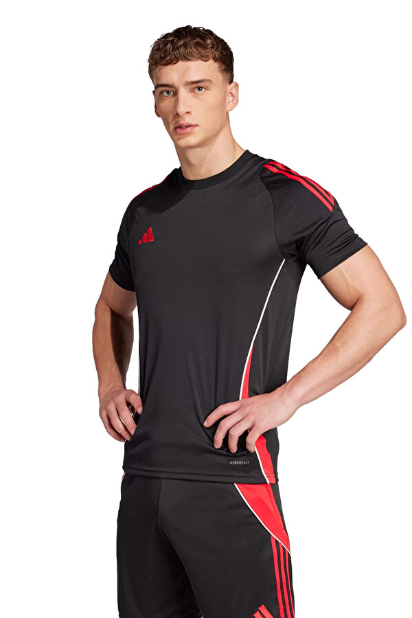 adidas Adidas Tiro24 Jsy Black/Purrub Черный Мужчина Футболка
