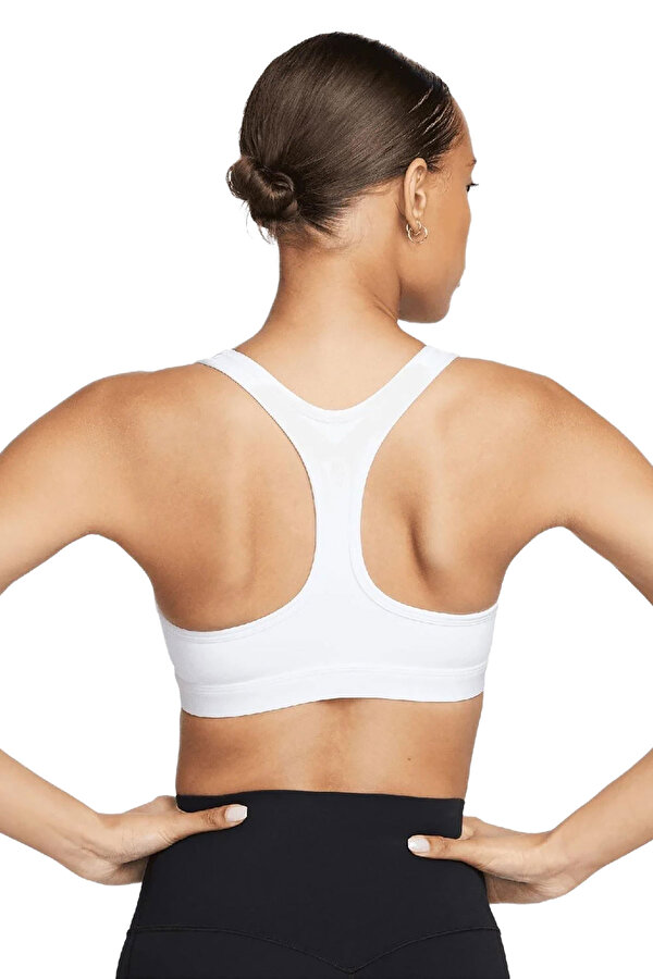Nike W Nk Swsh Lgt Spt Bra Белый Женщина Топ
