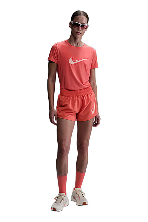 Nike W Nk One Swh Hb Df Mr Br Розовый Женщина Шорты