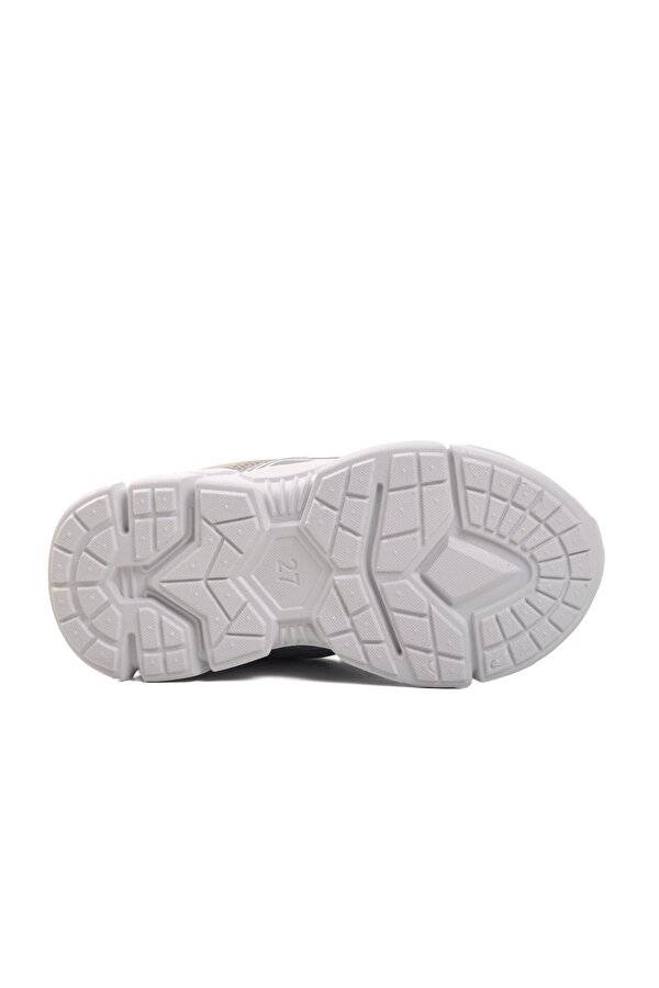 A Spor Aspor Buz Gri Siyah Çocuk Spor Ayakkabı