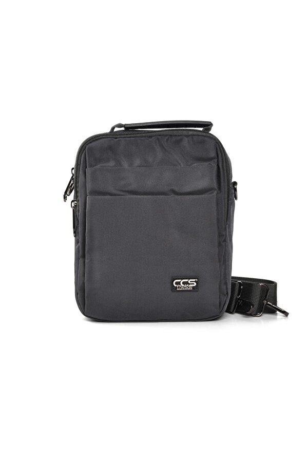 Ççs Gri Unisex Omuz Çantası