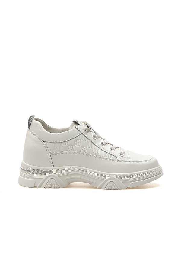 Guja Kadın Gizli Topuklu Sneaker Günlük Ayakkabı 25y 25y314 Z Beyaz