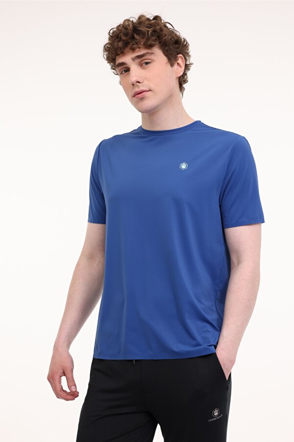 Lumberjack ML REEK 11PRF2-314 5FX Saks Erkek Kısa Kol T-Shirt