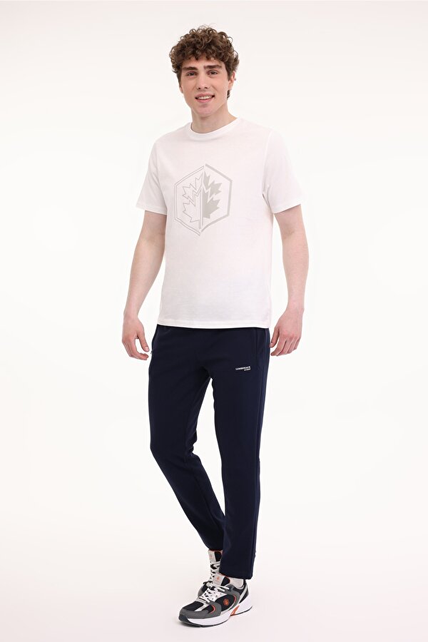 Lumberjack ML SIERENE 11LLM08 5FX Beyaz Erkek Kısa Kol T-Shirt