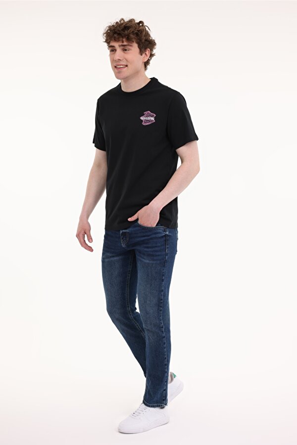 Converse SPECIAL WAVES TEE Siyah Erkek Kısa Kol T-Shirt