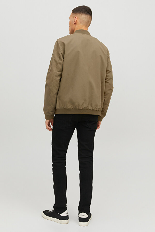 Jack & Jones JJERUSH BOMBER NOOS Haki Erkek Ceket