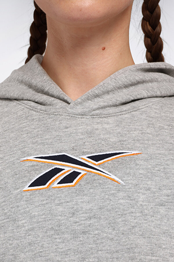 Reebok CL UNIFORM HOODIE Gri Unisex Sweatshirt