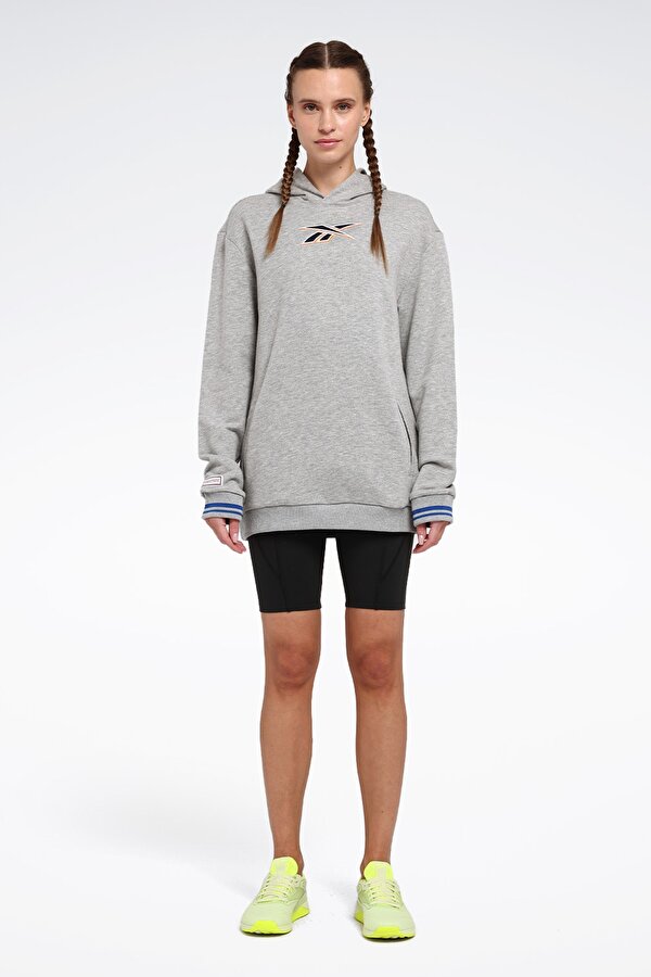 Reebok CL UNIFORM HOODIE Gri Unisex Sweatshirt