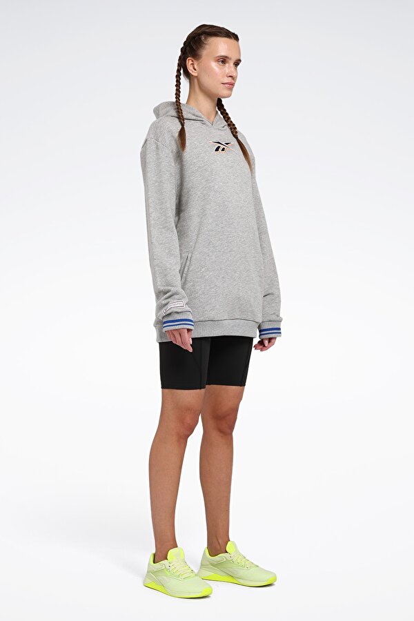 Reebok CL UNIFORM HOODIE Gri Unisex Sweatshirt
