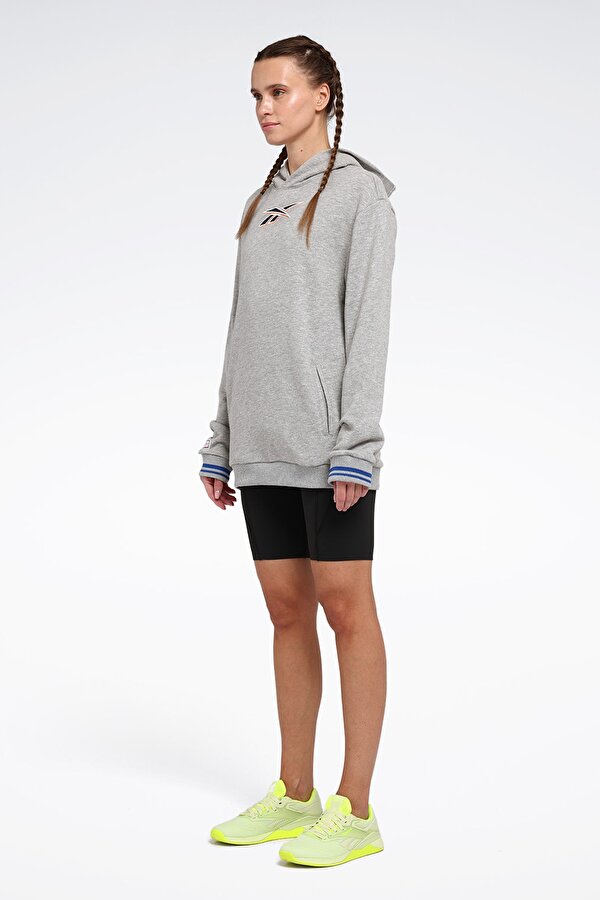 Reebok CL UNIFORM HOODIE Gri Unisex Sweatshirt