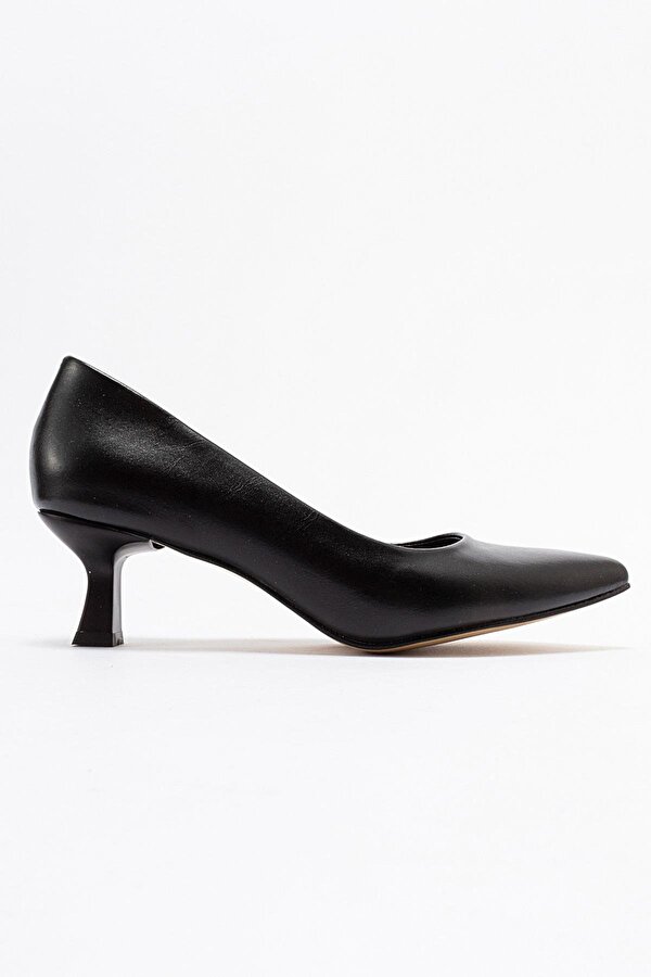 Ccway Kadın Stiletto Ayakkabı SİYAH CİLT