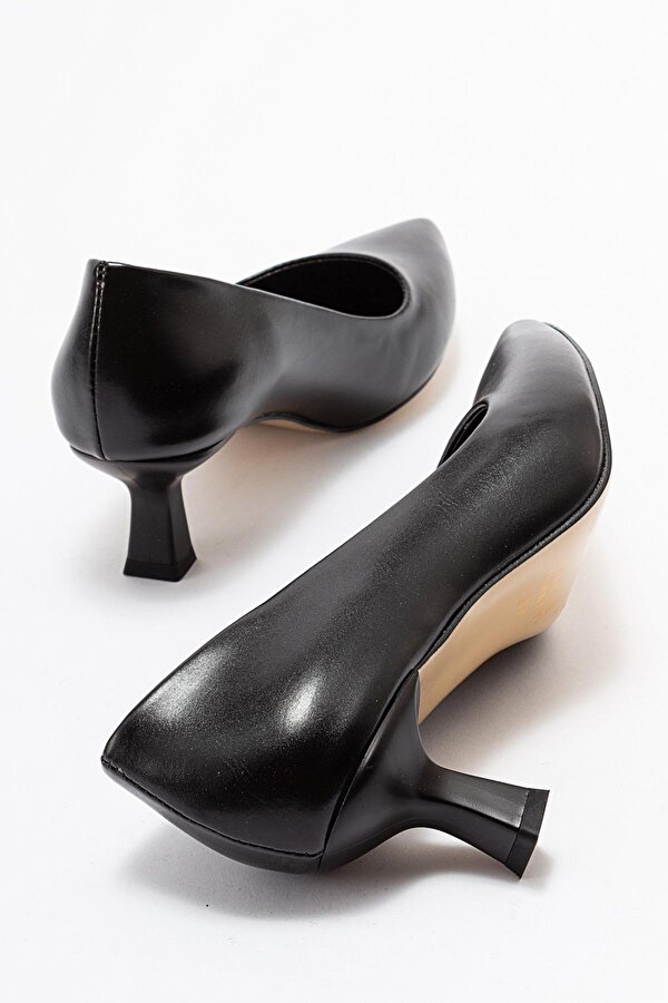 Ccway Kadın Stiletto Ayakkabı SİYAH CİLT