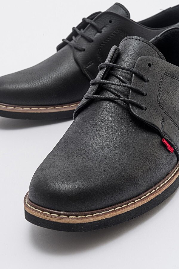 Ccway Erkek Dikişli Ayakkabı SİYAH SİYAH