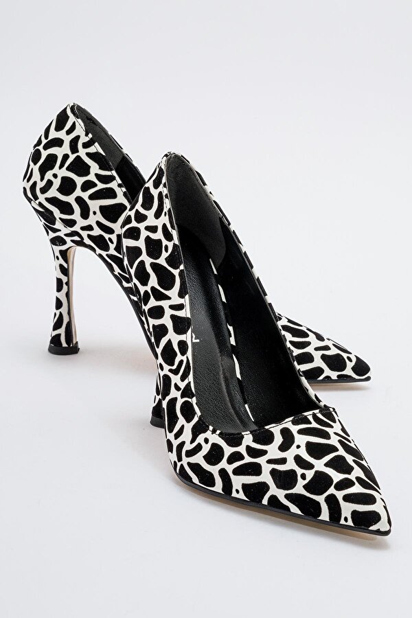 Ccway Kadın Stiletto ZEBRA