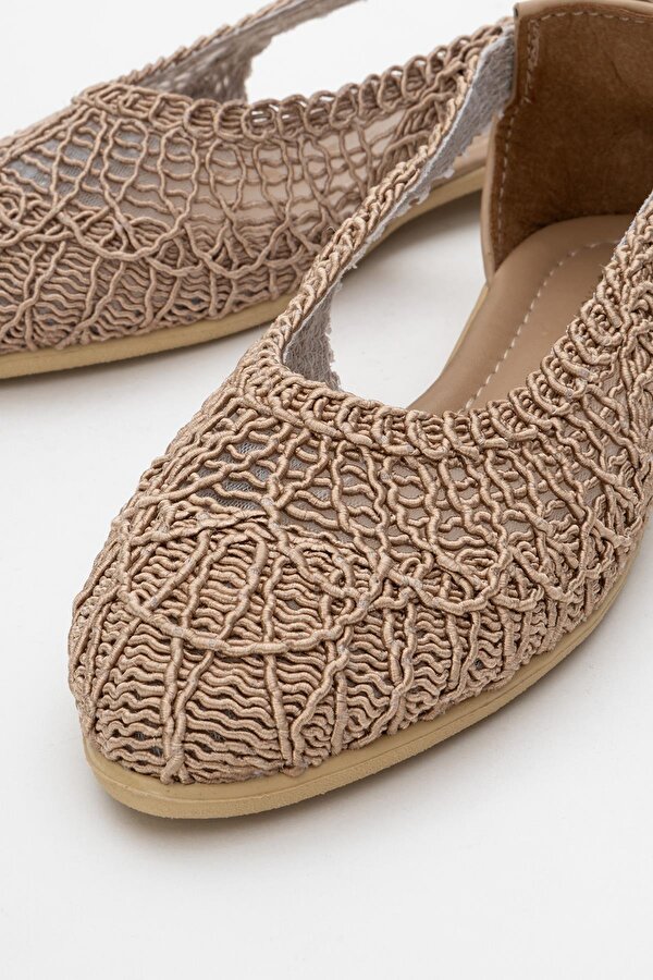 Ccway Kadın Fileli Babet VİZON