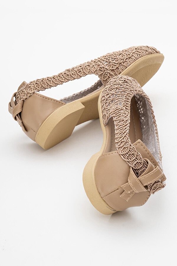 Ccway Kadın Fileli Babet VİZON