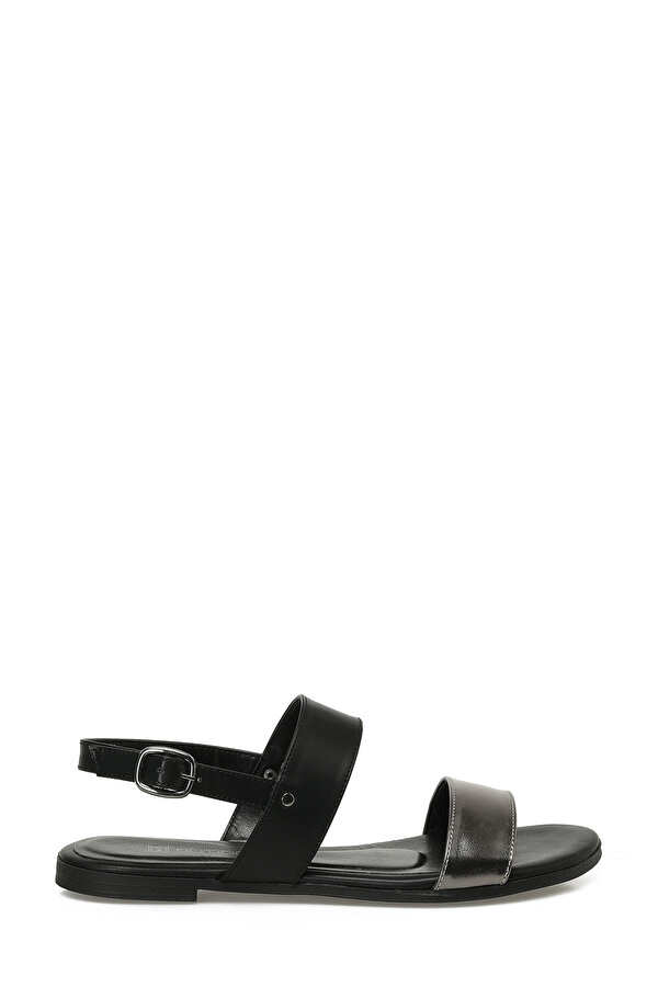 Butigo 25S-270 5FX Siyah Kadın Düz Sandalet